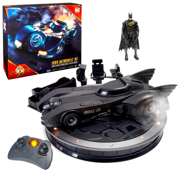 NEW IN BOX DC Official Batmobile Remote Control Car 1989 Limited Edition - Picture 1 of 16